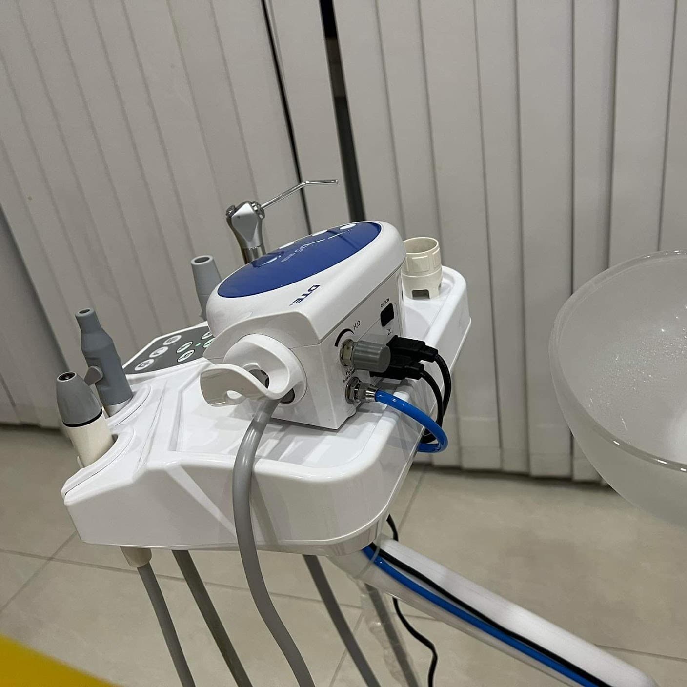 Customer after tooth extraction
